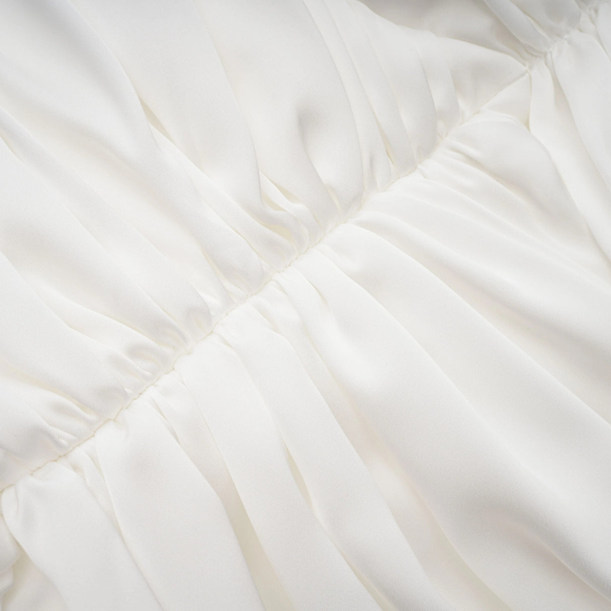 Palesa White Pleated Glossy Maxi Dress  Cape Set