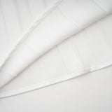 Palesa White Pleated Glossy Maxi Dress  Cape Set