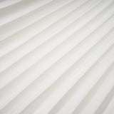 Palesa White Pleated Glossy Maxi Dress  Cape Set