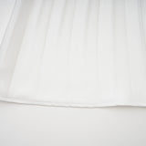 Palesa White Pleated Glossy Maxi Dress  Cape Set