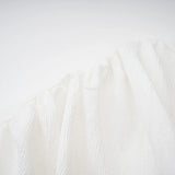 Pétale White Rose Appliqué Maxi Dress