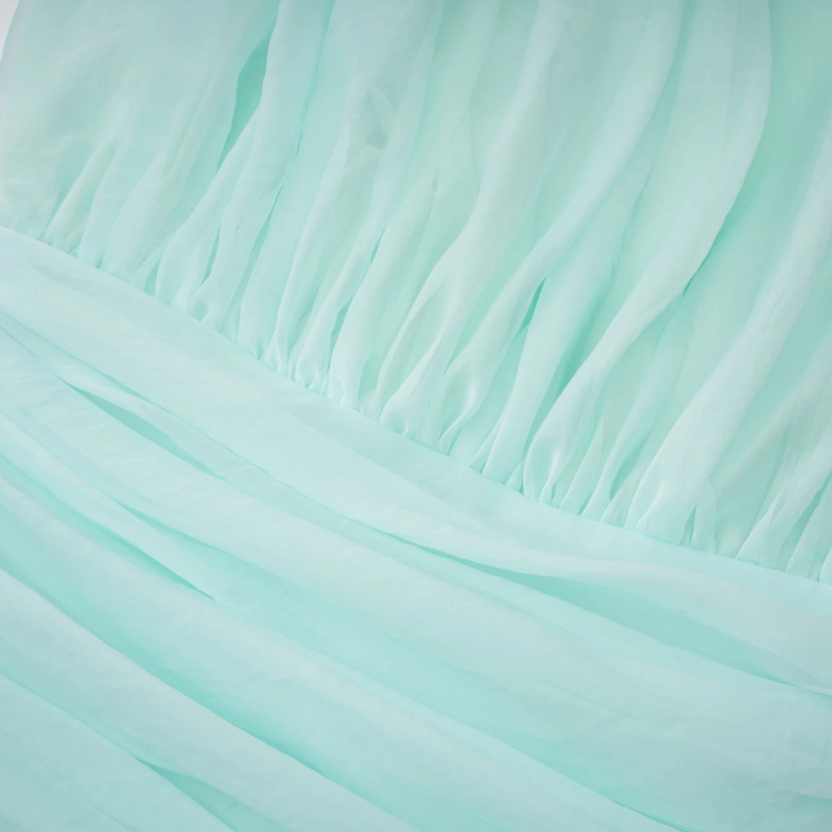 Pippa Green One Shoulder Pleated Maxi Dress