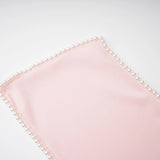 Piroska Pink Sleeveless Pearl Trim Mini Dress