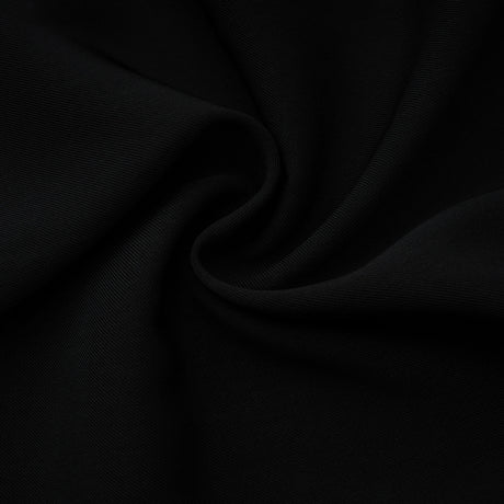 Priscila Black One Shoulder Color Block Maxi Dress