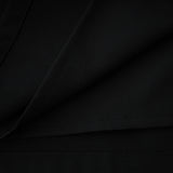 Priscila Black One Shoulder Color Block Maxi Dress