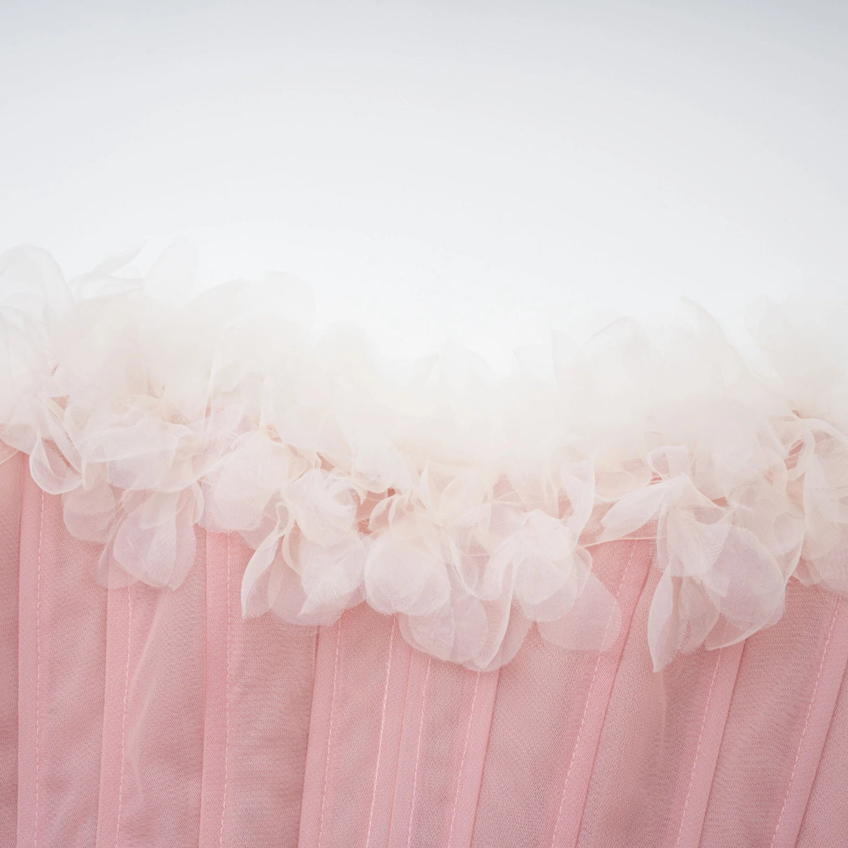 Rachel Pink 3D Petal Tulle Mini Dress