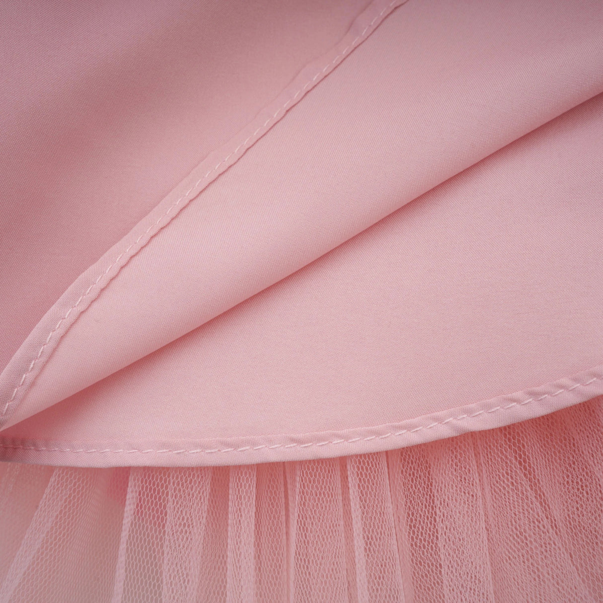 Rachel Pink 3D Petal Tulle Mini Dress