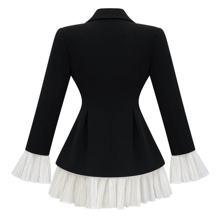 Melissa Dress Color Block Mini Blazer