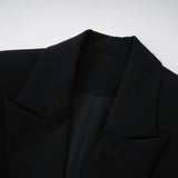 Rébecca Color Block Mini Blazer Dress