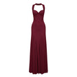 Rêverie Red Sweetheart Neck Maxi Dress