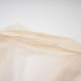 Riley Cream White Draped Tulle Maxi Dress