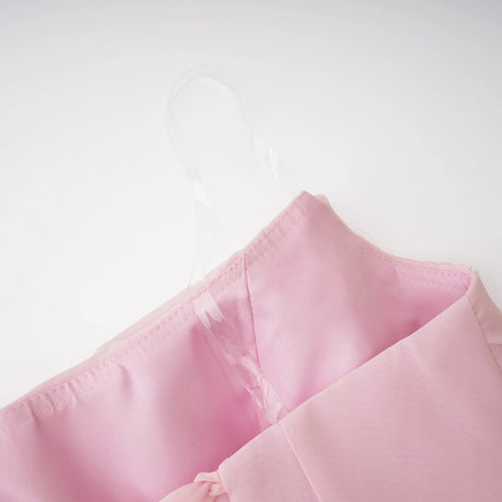Kaitlin Maxi Dress Pink Strapless Corset Chiffon