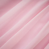 Romane Pink Strapless Corset Chiffon Maxi Dress