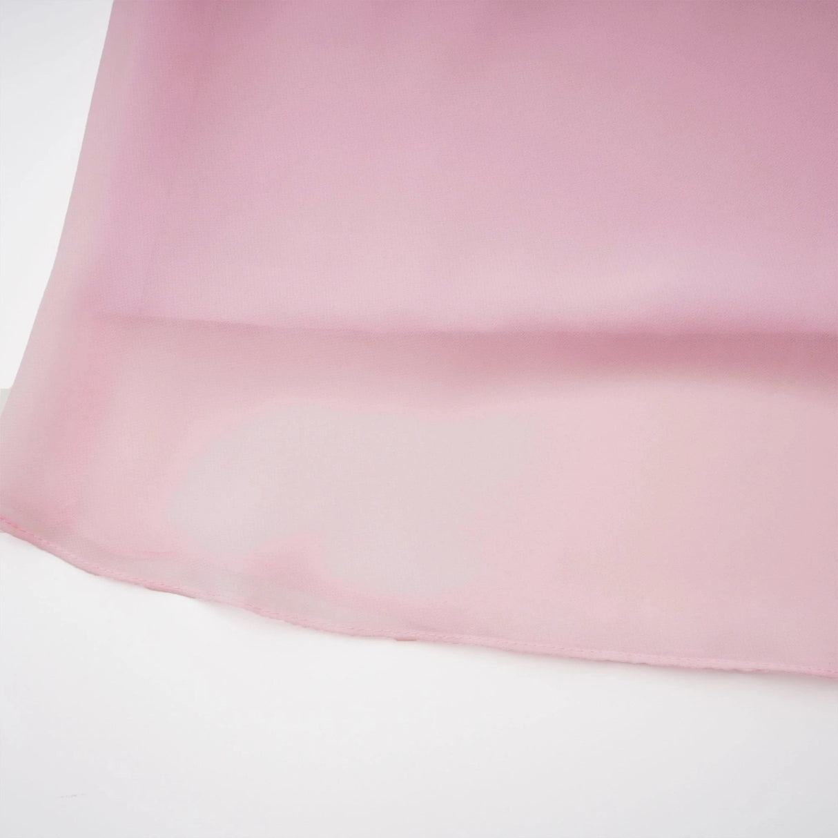 Romane Pink Strapless Corset Chiffon Maxi Dress