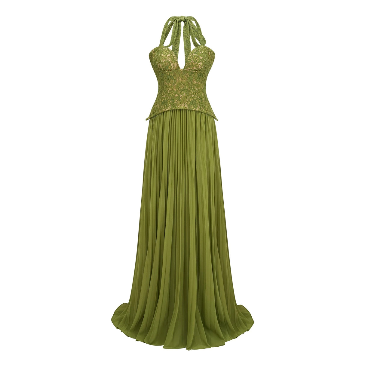 Ronja Emerald Corset Gown