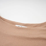 Rosalie gold asymmetrical pleated maxi dress