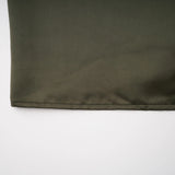 Roshan Emerald Green One Shoulder Satin Maxi Dress