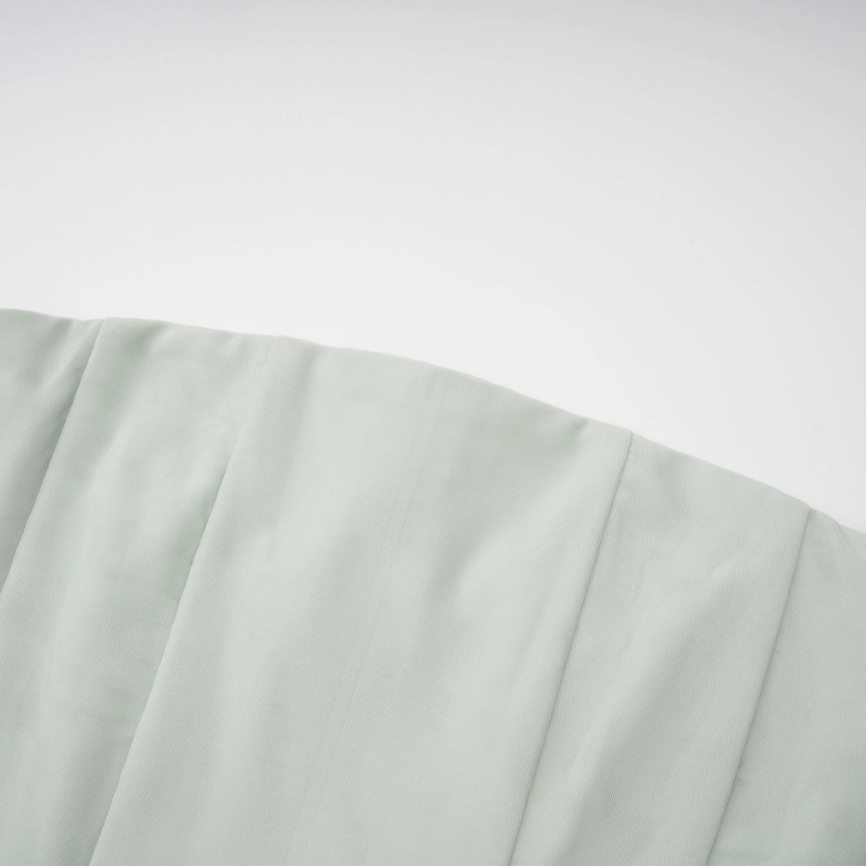 Salome Green Off Shoulder Pleated Maxi Dress