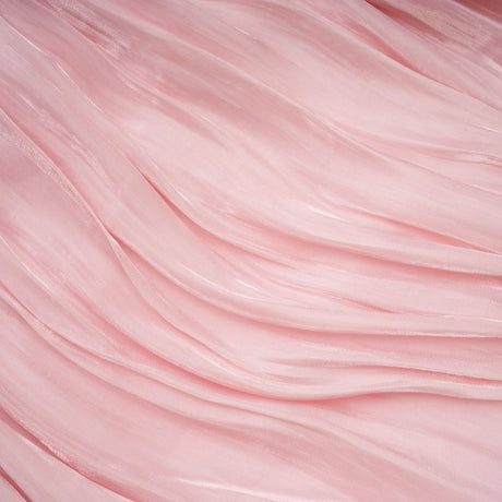 Ilaria Maxi Dress Pink Glossy Ruched