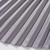 Satiné Purple Fullypleated Maxi Dress