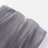 Satiné Purple Fullypleated Maxi Dress