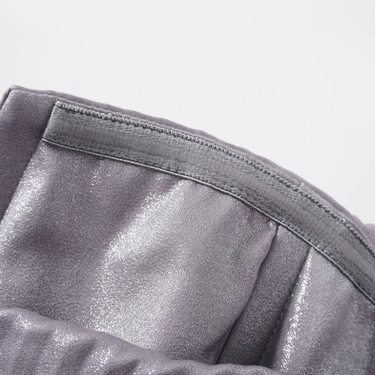 Satiné Purple Fullypleated Maxi Dress