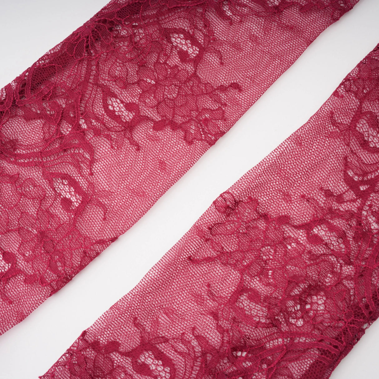 Seraphina Red Floral Lace Maxi Dress with Cape
