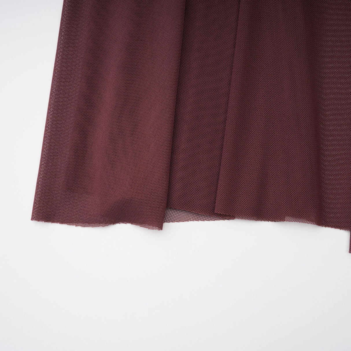 Seren Brown Ruched Tulle Panel Maxi Dress