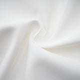 Solara White Draped Midi Dress