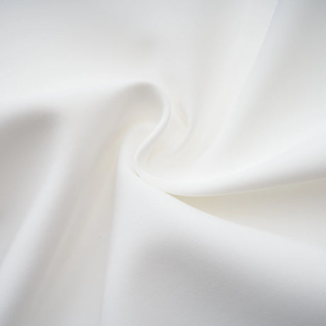 Solara White Draped Midi Dress