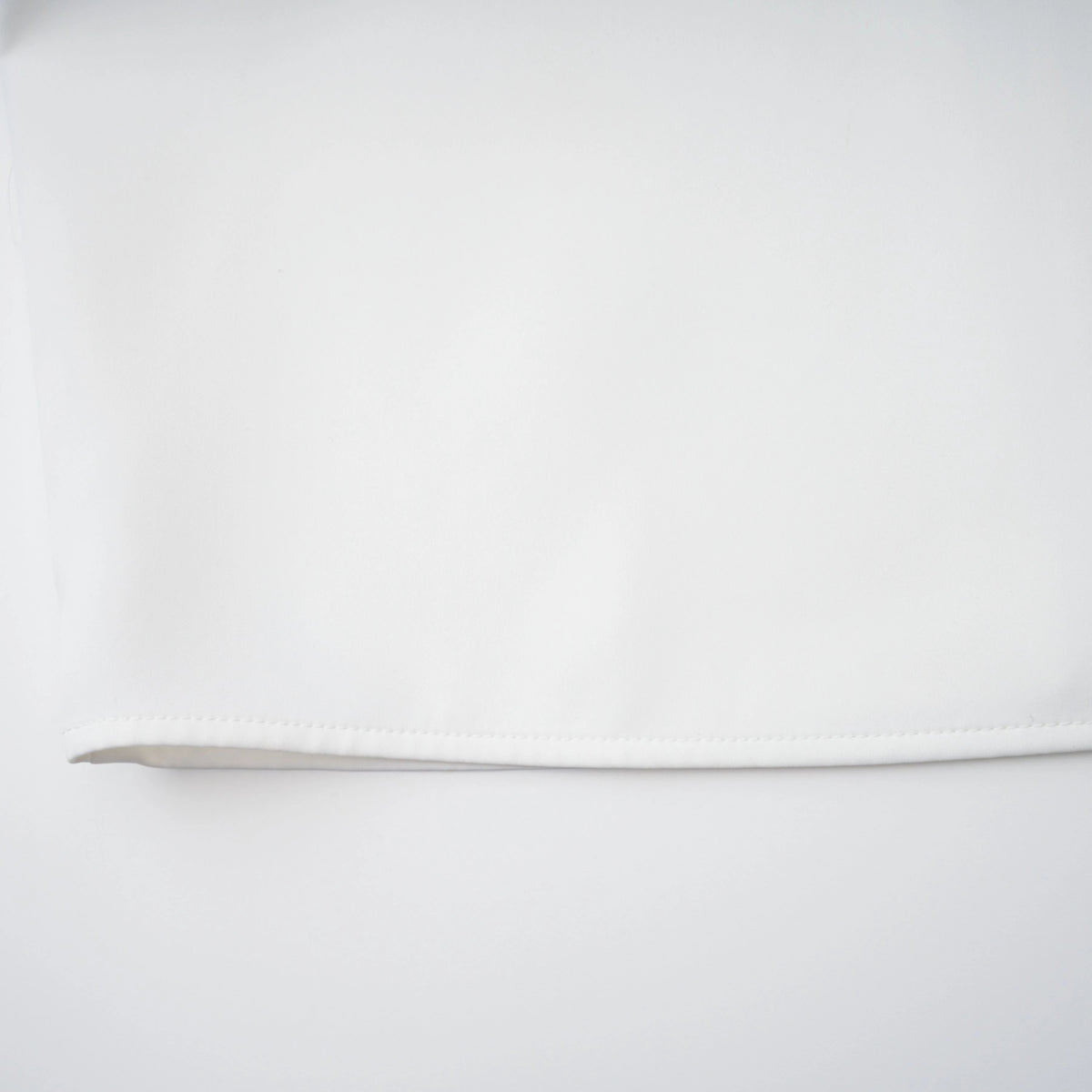 Solara White Draped Midi Dress