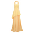 Solène OffShoulder Ruched Maxi Gown