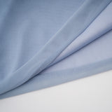 Suné Blue Cross Front Ruched Mini Dress