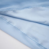 Sylphe BabyBlue Asymmetrical Pleated Sleeveless Mini Dress