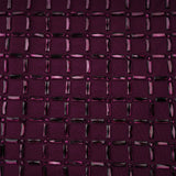Térébenthine Purple Rhinestone Mesh Maxi Dress