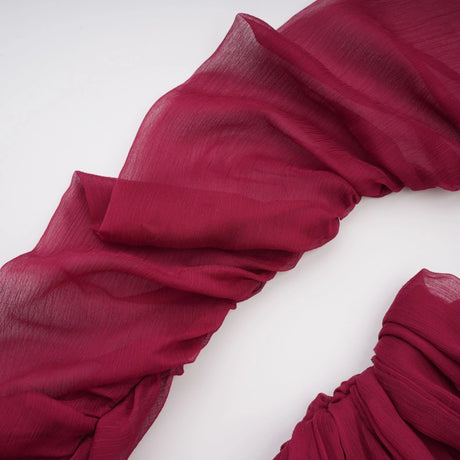 Delaney Mini Dress Burgundy Asymmetrical Ruched