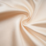 Thérèse neutral scarfdesign satin maxi dress