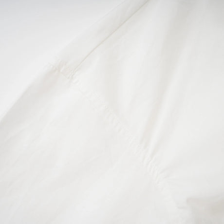 Tímea White Asymmetrical Mini Shirt Dress
