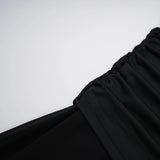 Tiziana Black One Shoulder Cut Out Maxi Dress