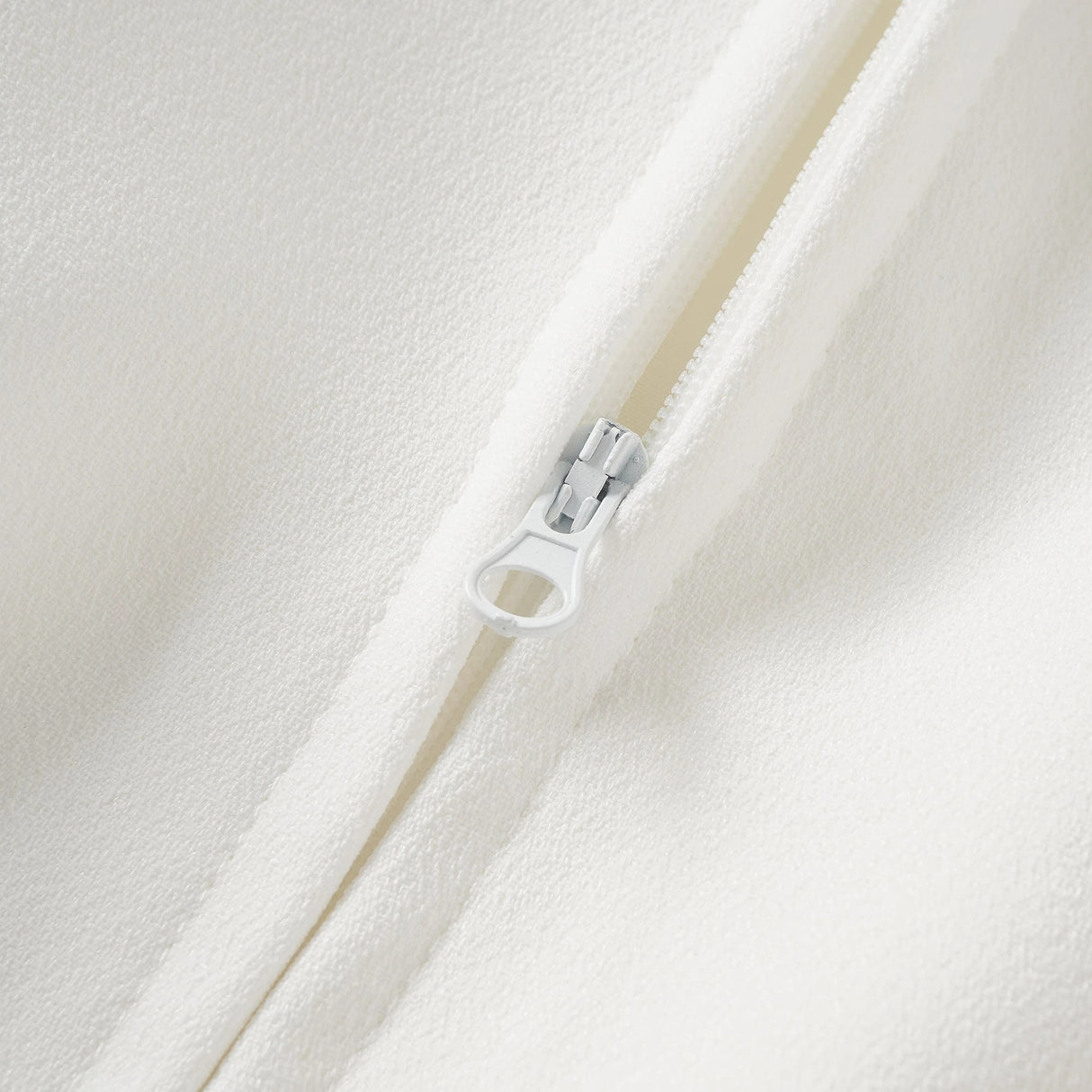 Ulla White Cross Over Bodycon Mini Dress