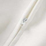 Ulla White Cross Over Bodycon Mini Dress