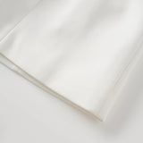 Ulla White Cross Over Bodycon Mini Dress