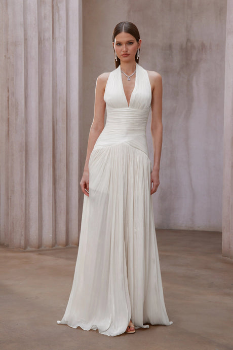 Imelda Maxi Dress Gathered
