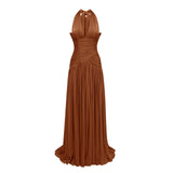 Uranie Gathered Maxi Dress