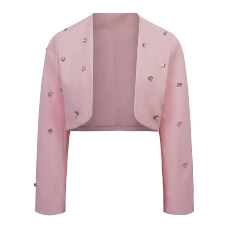 Tiana Dress Pink Crystal Embellished Jacket & Set