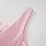 Valéria Pink Crystal Embellished Jacket  Dress Set