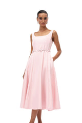 Valéria Pink Crystal Embellished Jacket  Dress Set