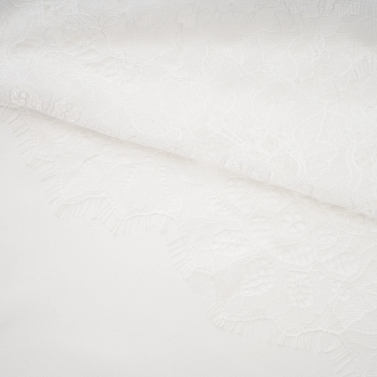 Víctor White OffShoulder Lace Panel Maxi Dress