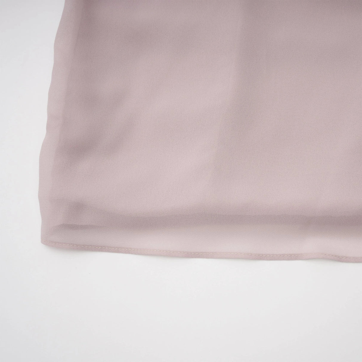Wilhelmina Dusty Pink Asymmetrical Ruched Maxi Dress