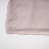 Wilhelmina Dusty Pink Asymmetrical Ruched Maxi Dress